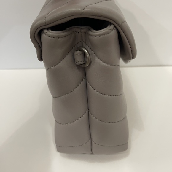 YSL LOULOU TOY BAG IN MATELASSÉ "Y" LEATHER - Picture 10 of 10